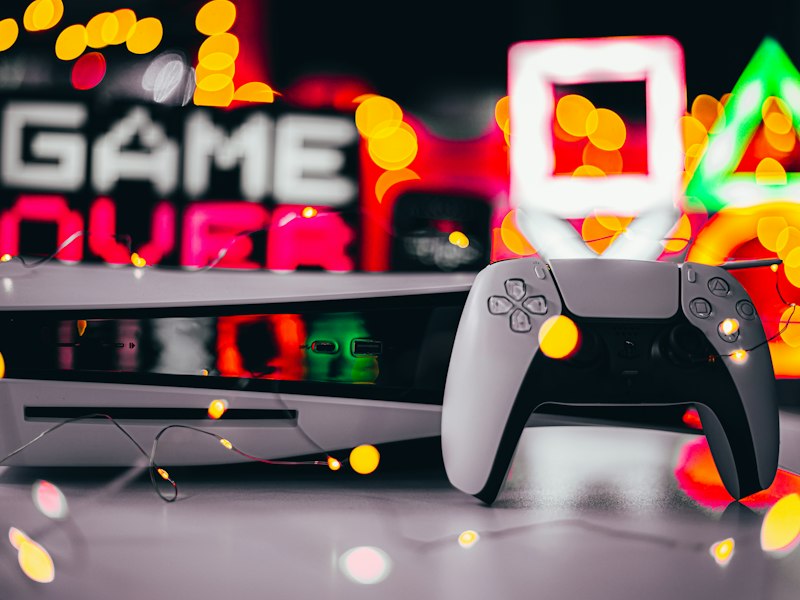 Controller under a spotlight